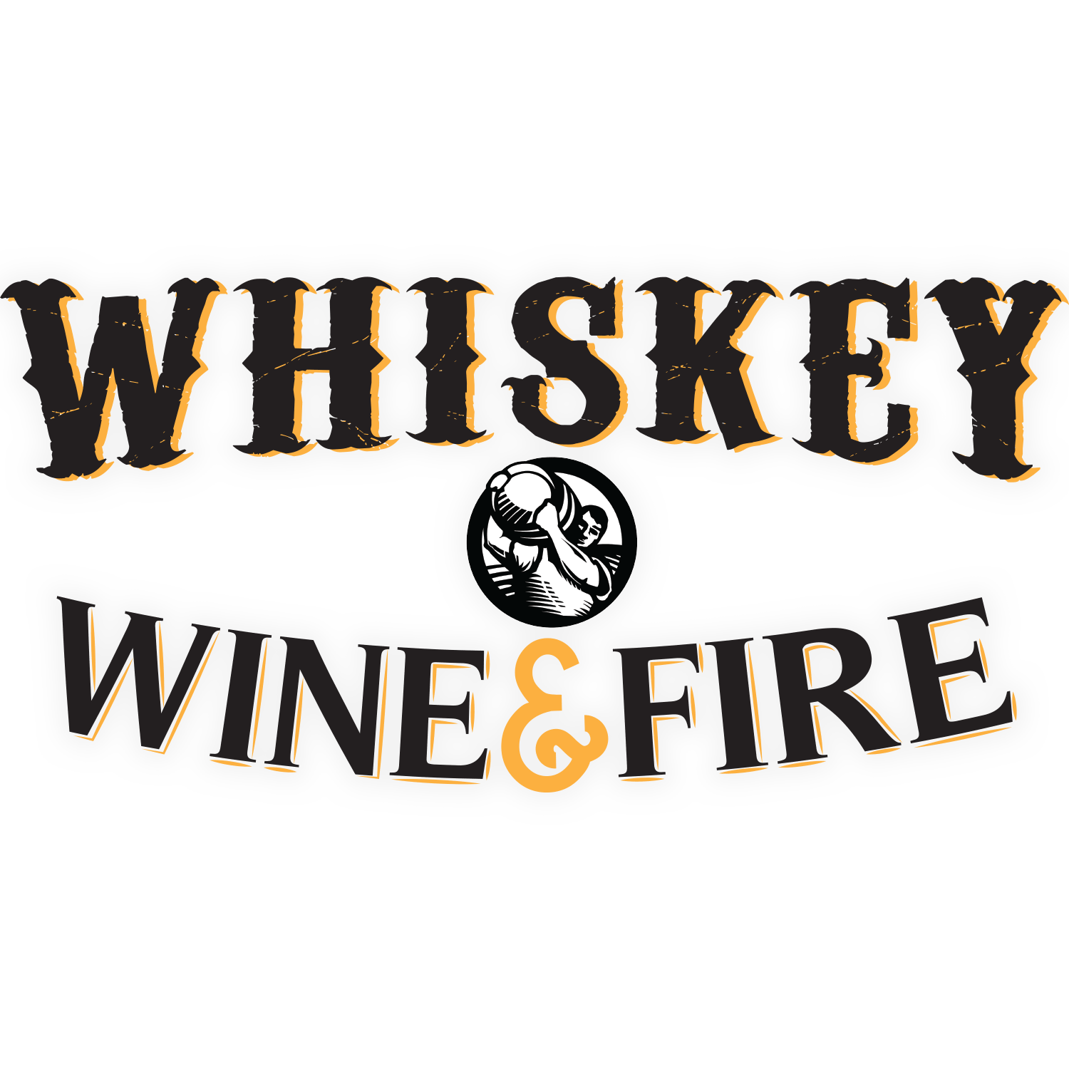Whiskey, Wine & Fire Logo